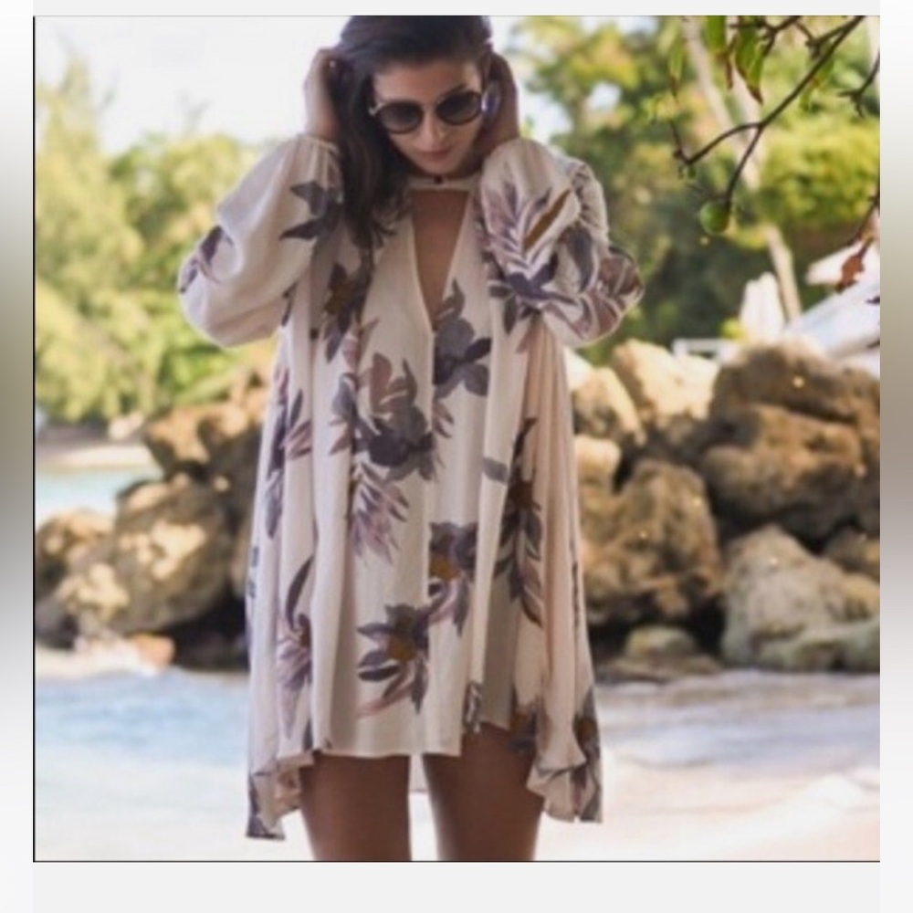 Free People Tree Swing Tunic or Mini Dress, XS.
